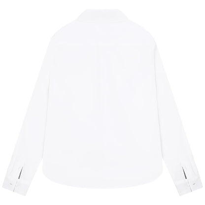 Hugo Boss Boys L/S Dress Shirt _White J25M40-10B