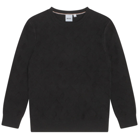 Hugo Boss Boys Pullover _Black J25M48-09B