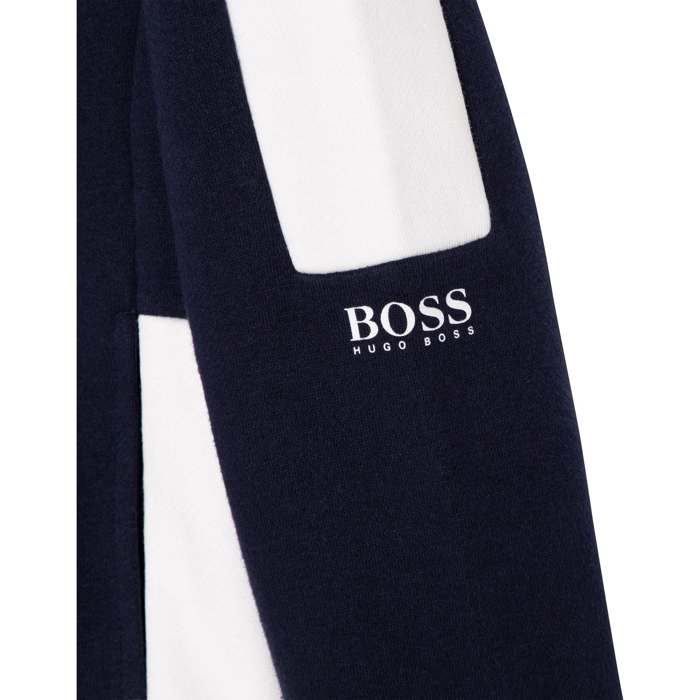 Hugo Boss Boys Zip Hooded Track Cardigan with Logo J25N09
