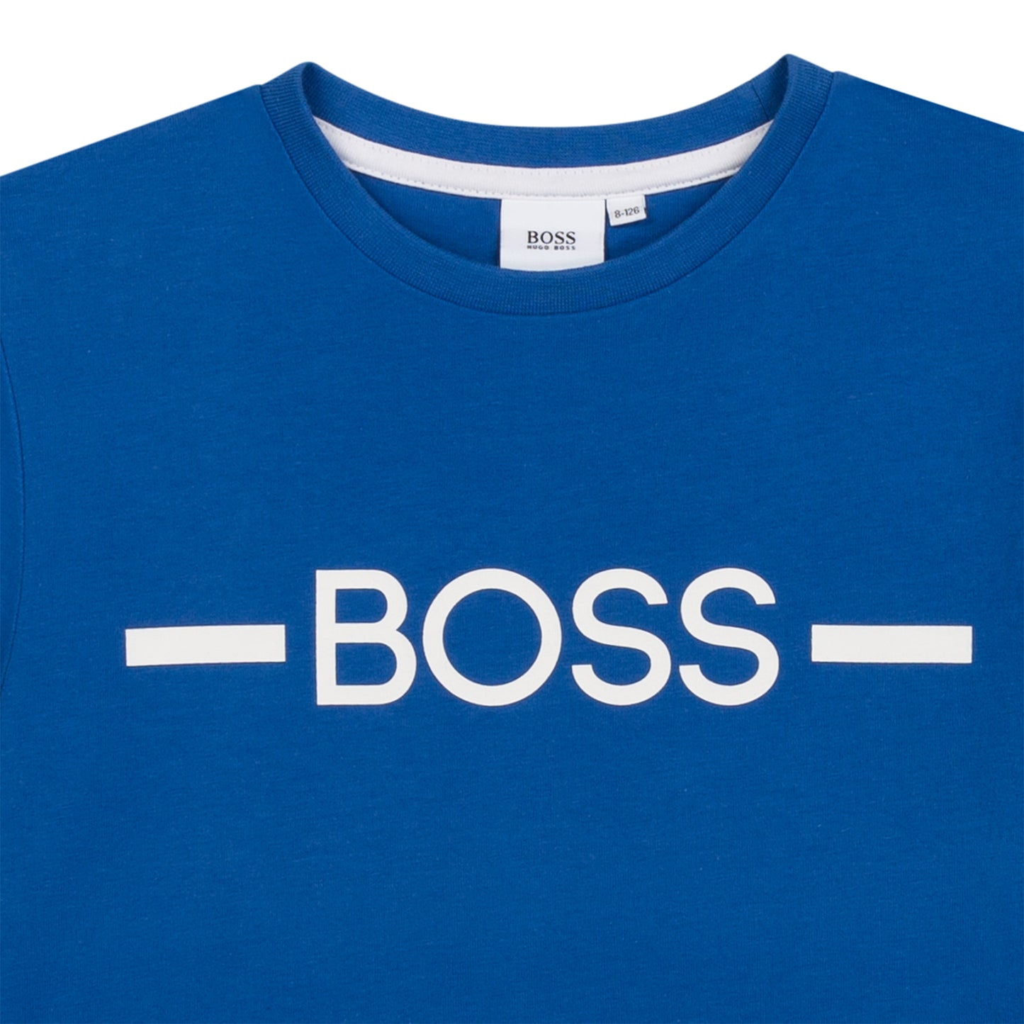 Hugo Boss Boys T-Shirt w/Logo_ Electric Blue J25N29-871