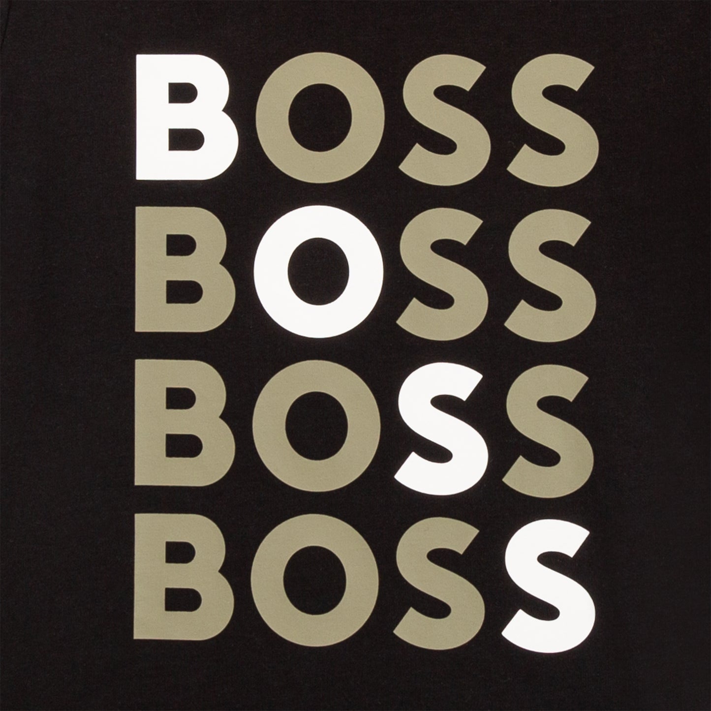 Hugo Boss Boys T-Shirt w/Logo_ Black J25N37-09B