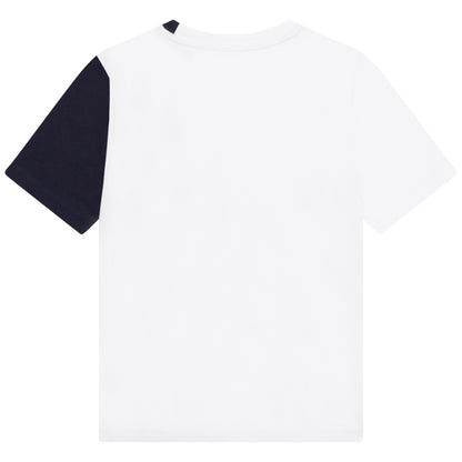 Hugo Boss Boys T-Shirt Split_ White J25N38-10B