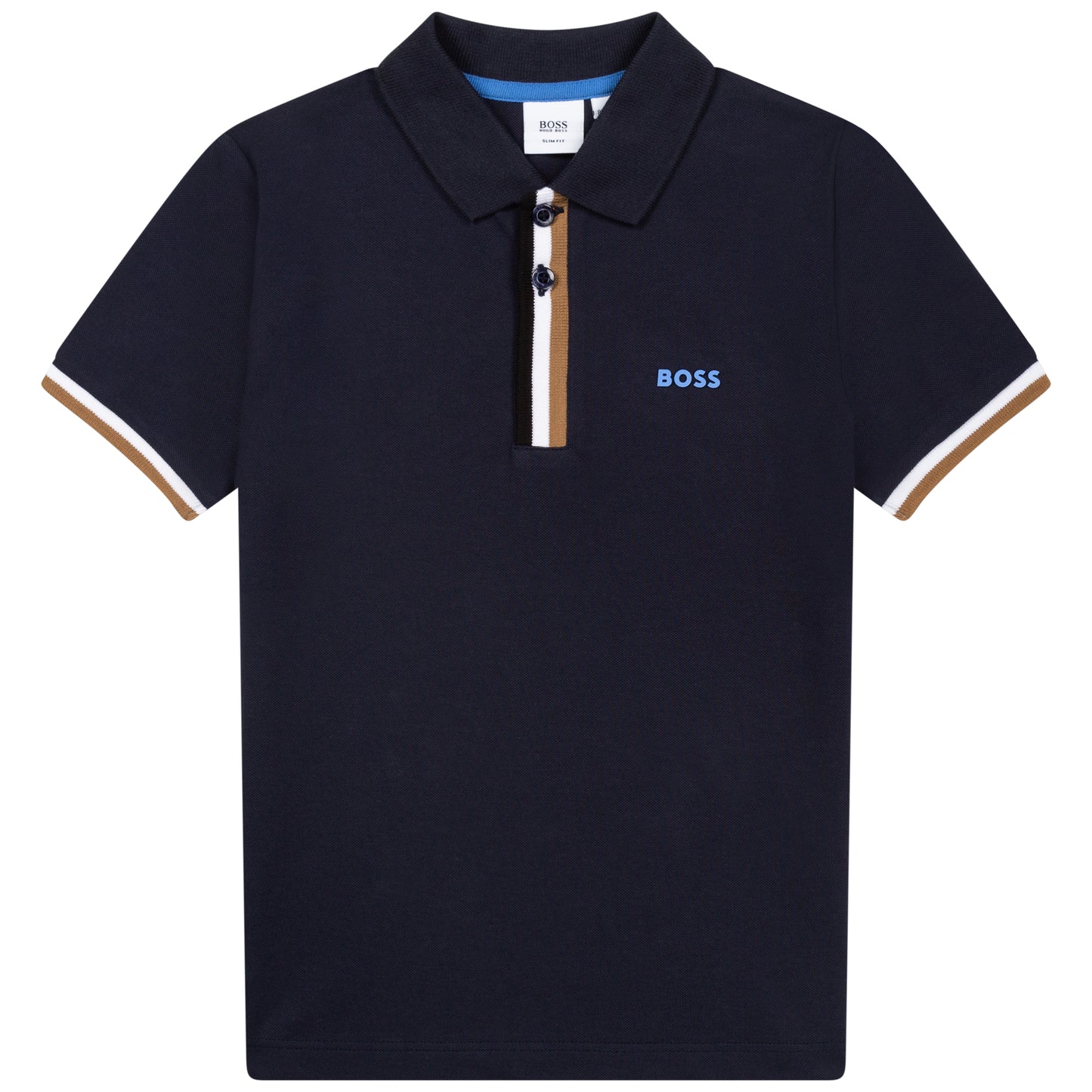 Hugo Boss Boys S/S Polo _ Navy J25N51-849