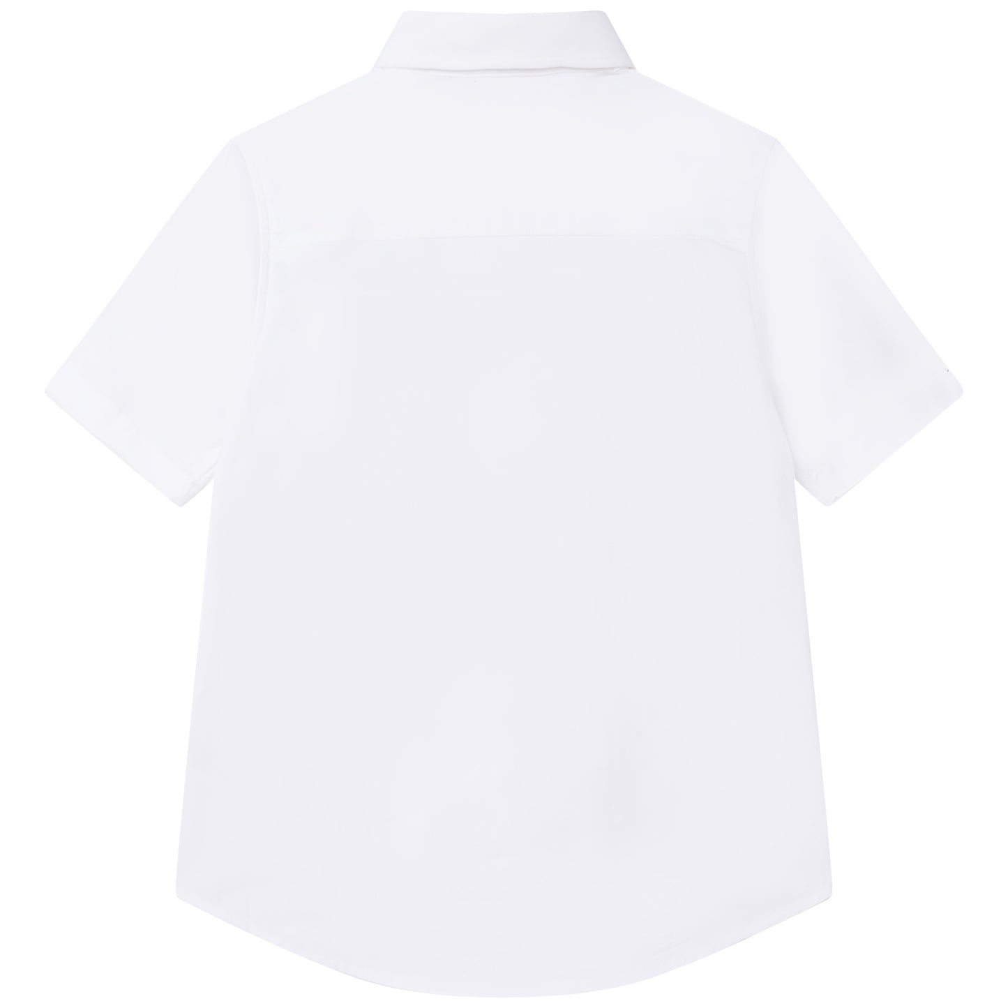 Hugo Boss Boys S/S Dress Shirt_ White J25N63-10B