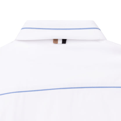 Hugo Boss Boys L/S Dress Shirt _ White J25N65-10B