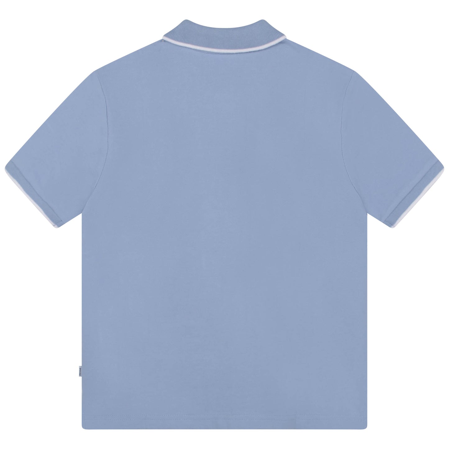 Hugo Boss Boys Basic Short Sleeve Polo _Pale Blue J25O25-77A