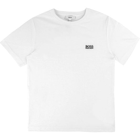 Hugo Boss Boys Basic T-Shirt - Crew Neck_J25P14