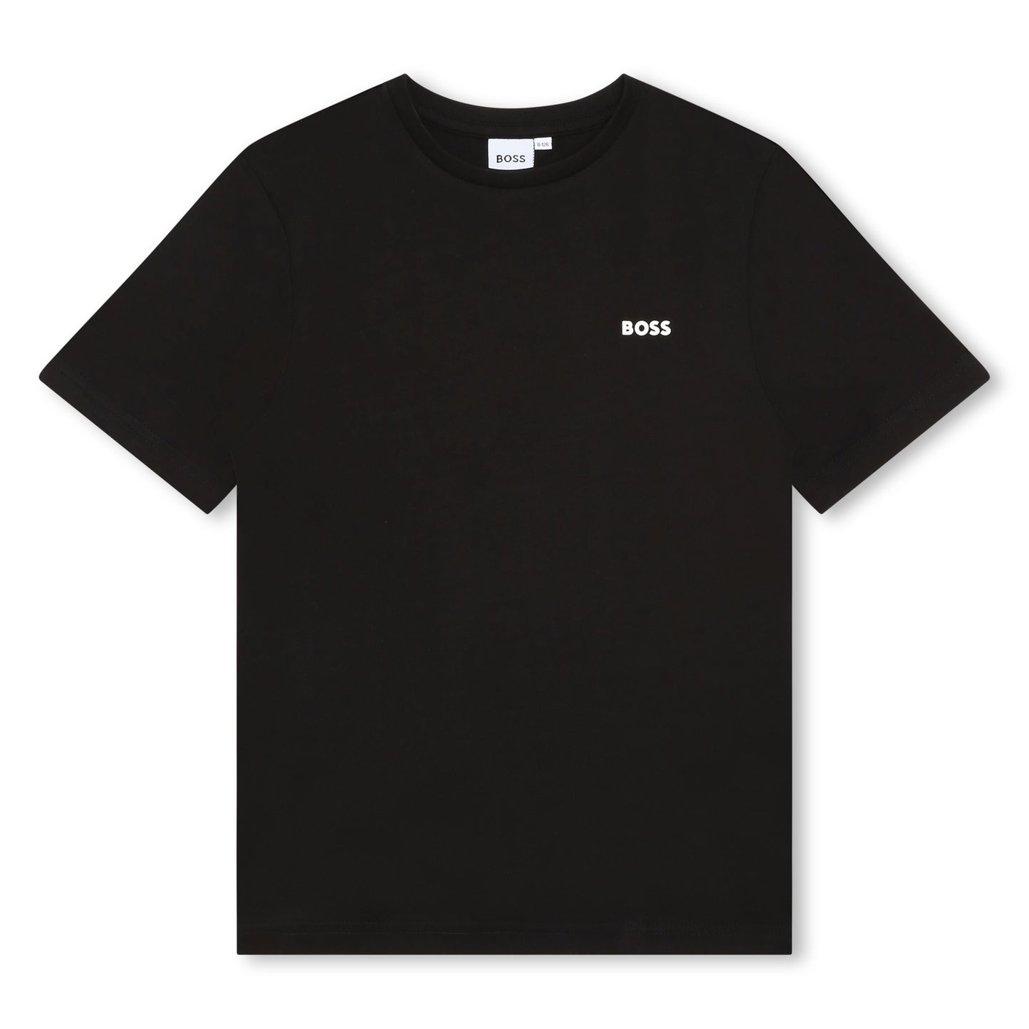 Hugo Boss Boys Black Basic T-Shirt w/Logo _J25P23-09B