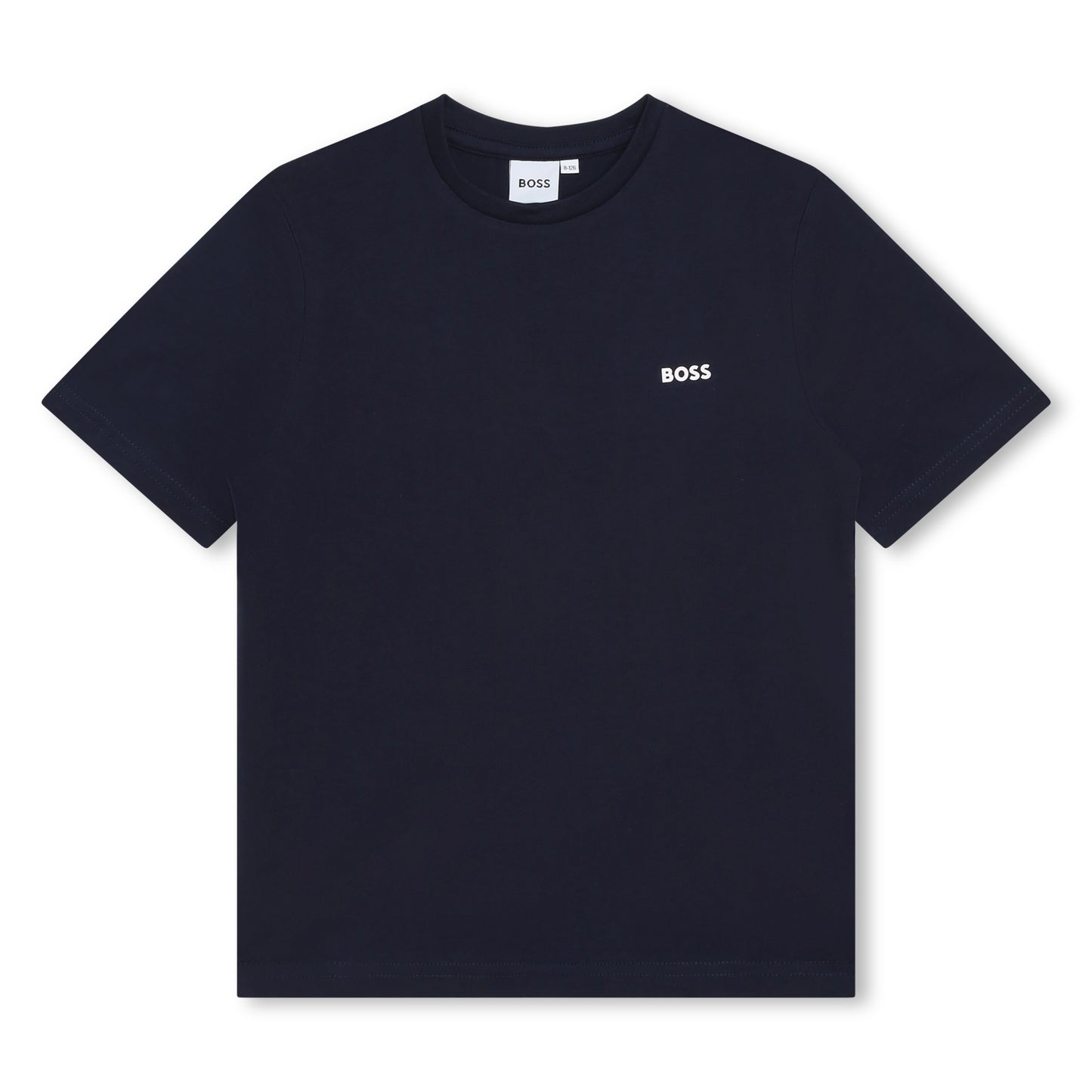 Hugo Boss Boys Navy Basic T-Shirt w/Logo _ J25P23-849