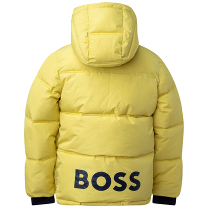 Hugo Boss Boys Puffer Jacket _Lime J26488-616