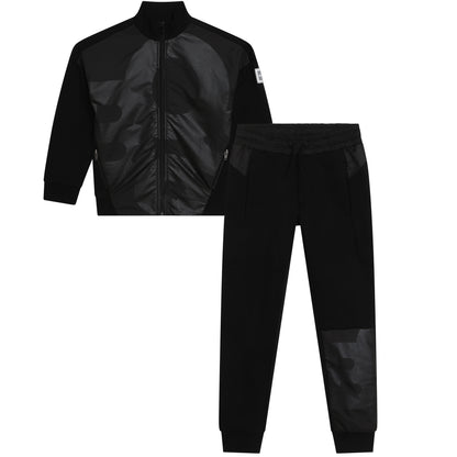 Hugo Boss Boys Track Suit Set _Black J28103-09B