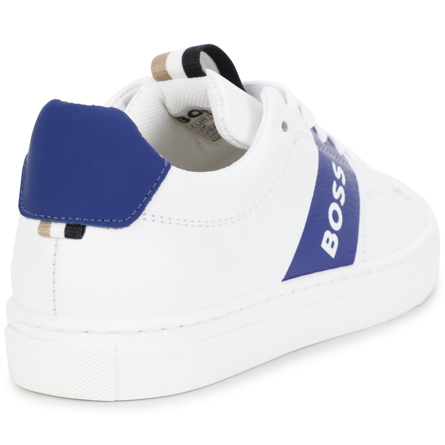 Hugo Boss Boys White Sneakers_ J29336-79B