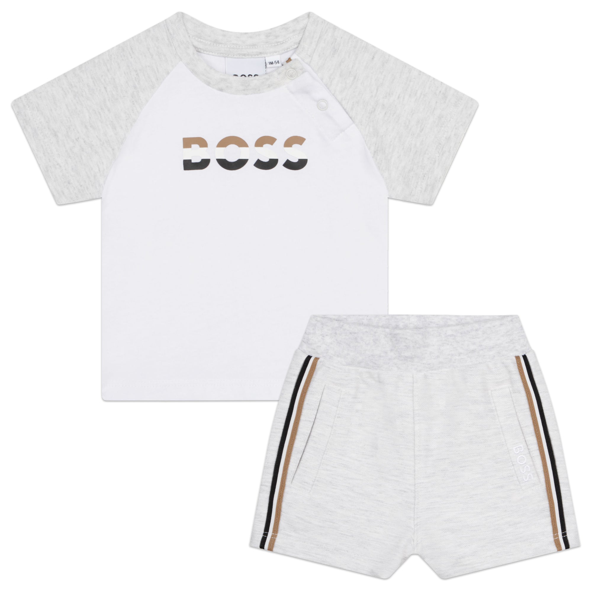 Baby T shirt w Logo Short Set