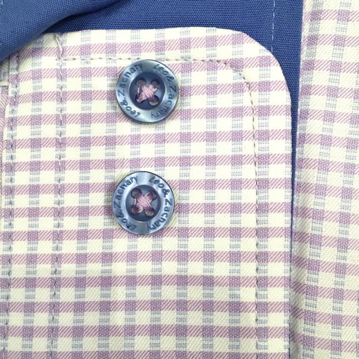 Leo & Zachary Boys Marino Checks Dress Shirt - NorthBoys