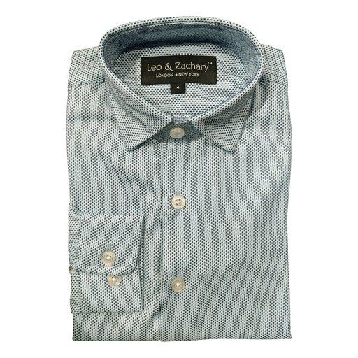 Leo & Zachary Boys Slim Shirt 181 5636 - NorthBoys