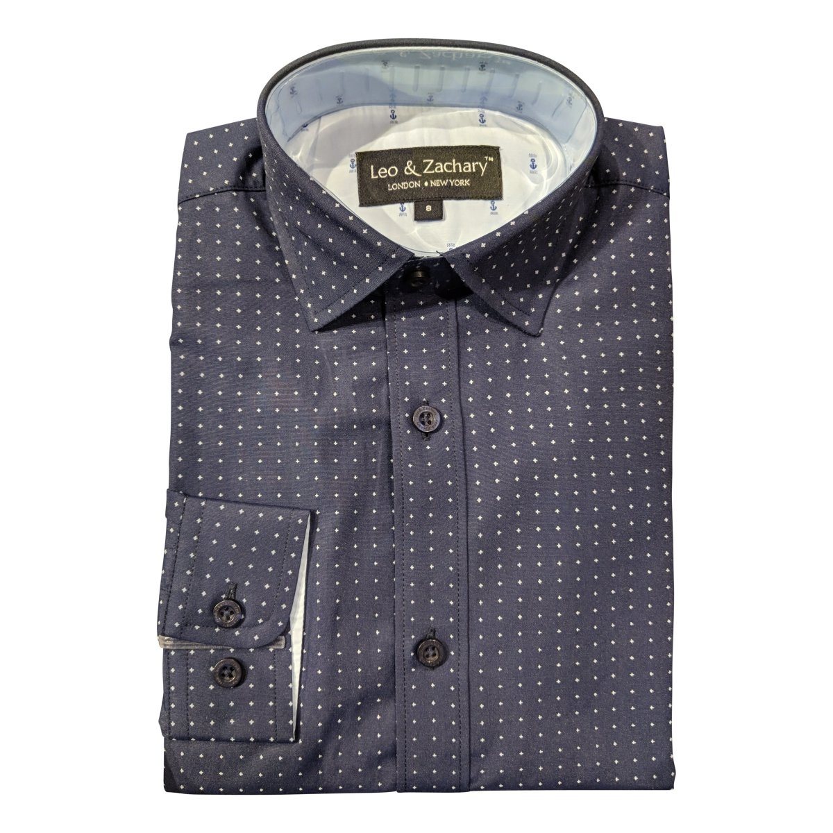 Leo & Zachary Boys Slim Shirt 181 5644 - NorthBoys