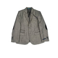Leo & Zachary Boys Slim Steel Grey Blazer BLZ811 - NorthBoys