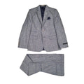 Leo & Zachary Chambray Blue Suit-NorthBoys
