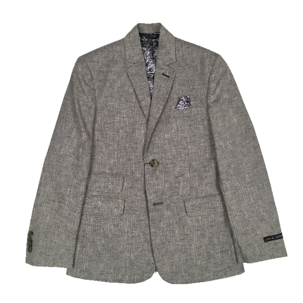Leo & Zachary Fresco Dot Blue Blazer - NorthBoys