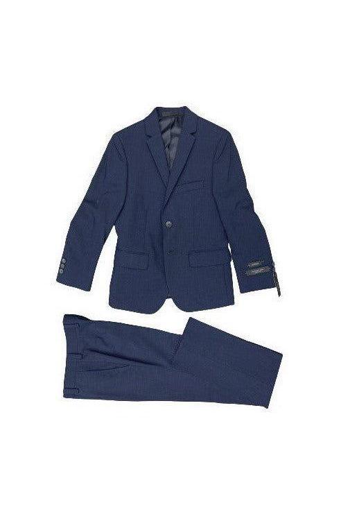 Marc New York Boys Husky Blue Fancy Suit-NorthBoys