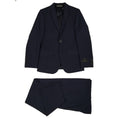 Marc New York Boys Husky Mini Check Navy Suit WH510-NorthBoys