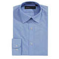 Marc New York Boys Skinny Light Blue Solid Dress Shirt - NorthBoys