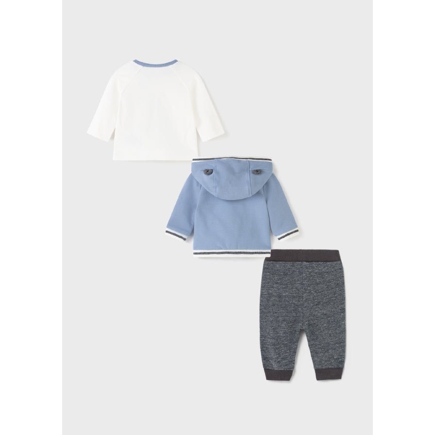 Mayoral Baby Fleece Tracksuit And Shirt 2694-43-NorthBoys