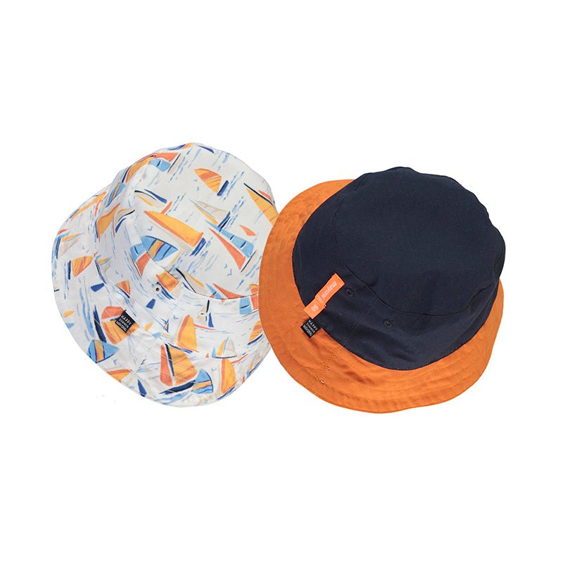 Mayoral Baby Reversible Printed Hat_ Clay 10181 - 36 - NorthBoys