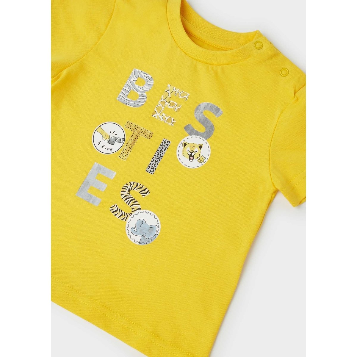Mayoral Baby T-Shirt w/Besties Print _White 1011 - 21 - NorthBoys
