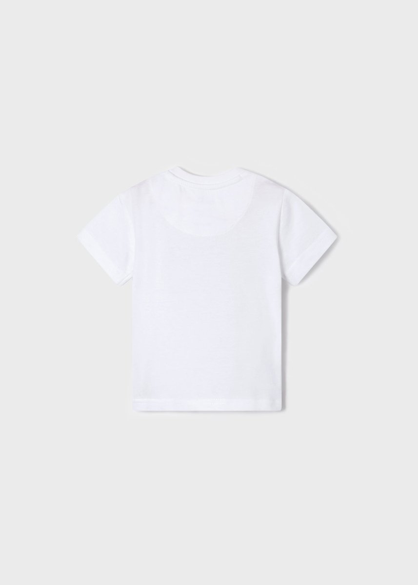 Mayoral Baby T-Shirt w/Tiger Print _White 1014 - 66 - NorthBoys