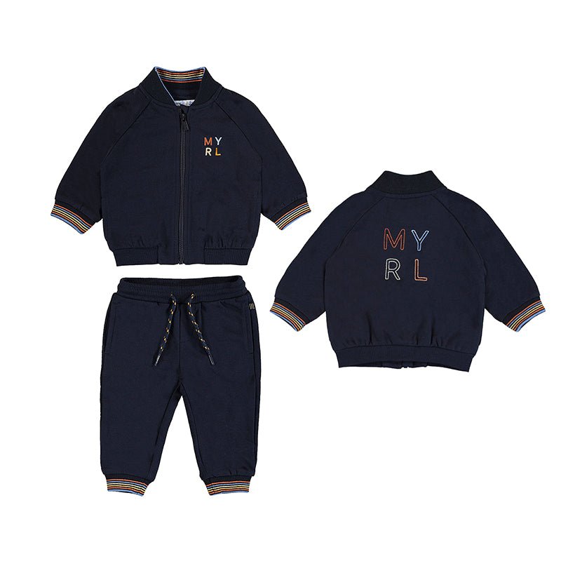 Mayoral Baby Tracksuit 2pc Set_ Navy 1881-29-NorthBoys
