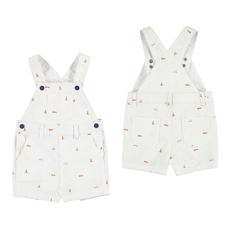 Mayoral Baby Twill Short Overalls_ Off White 1656 - 10 - NorthBoys