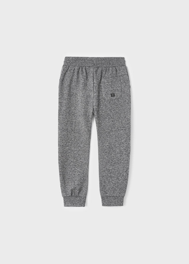 Mayoral Mini Basic Cuffed Fleece Trousers _Grey 725 - 53 - NorthBoys
