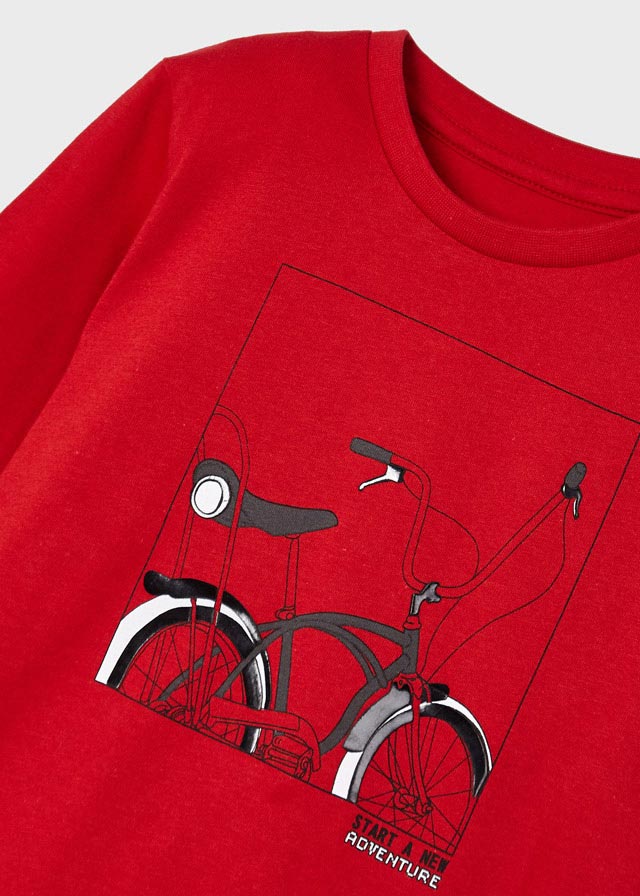 Mayoral Mini L/S Shirt _Red 4018 - 69 - NorthBoys