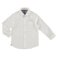 Mayoral Mini Long Sleeve Cotton Printed White Shirt 4.118 - NorthBoys