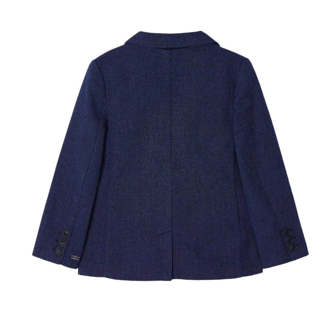 Mayoral Mini Navy Tailored Linen Jacket_3452 - 42 - NorthBoys