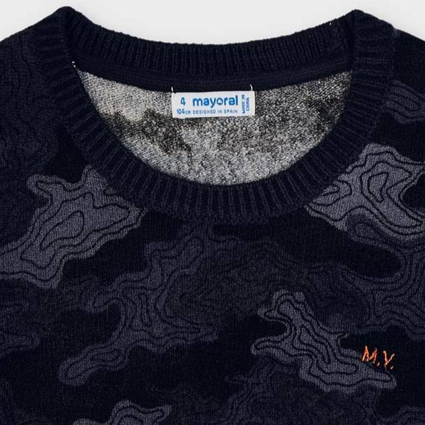 Mayoral Mini Printed Sweater 4363 - 36 - NorthBoys