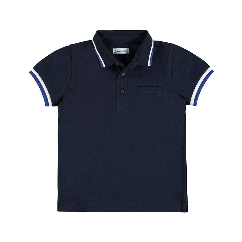 Mayoral Mini Short Sleeve Polo_ Navy 3101 - 37 - NorthBoys