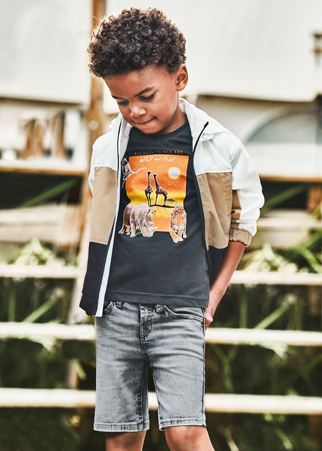 Mayoral Mini Soft Denim Shorts_ Light Grey 3261 - 29 - NorthBoys