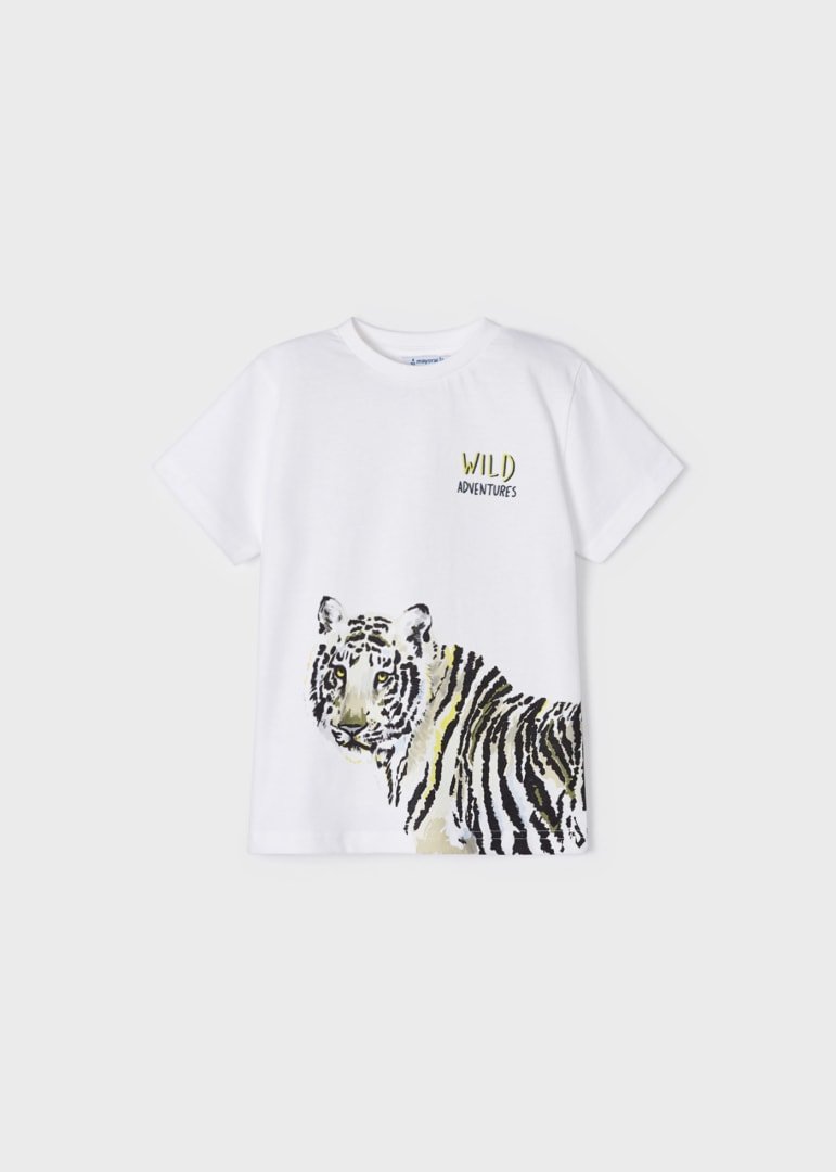 Mayoral Mini T-Shirt_ White 3007 - 25 - NorthBoys