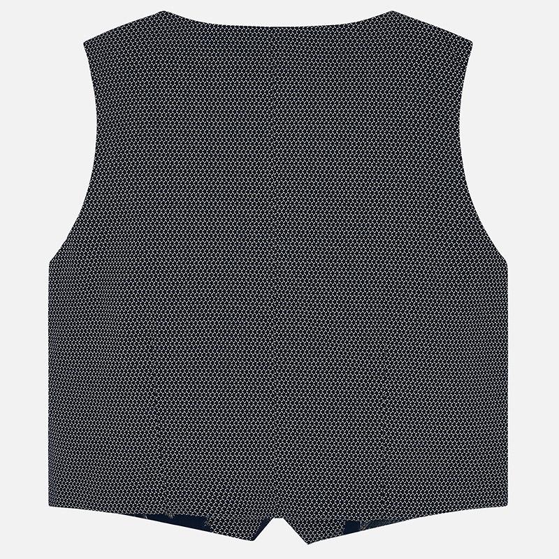Mayoral Mini Tailored Navy Linen Vest 3310 - NorthBoys