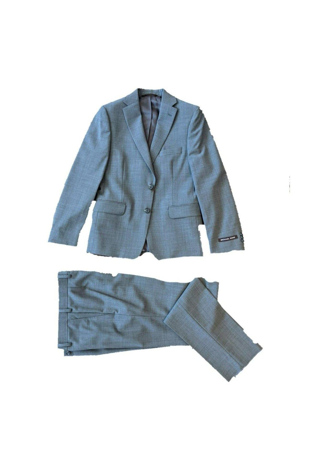 Michael Kors Boys Grey Wool Suit-NorthBoys