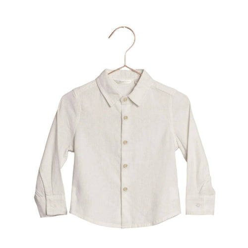 Noralee L/S Button Up Harrison Linen Dress Shirt _White NL043 - P001 - NorthBoys