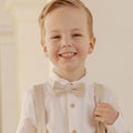 Noralee Linen Bow Tie _Linen NLA009 - 11K - NorthBoys
