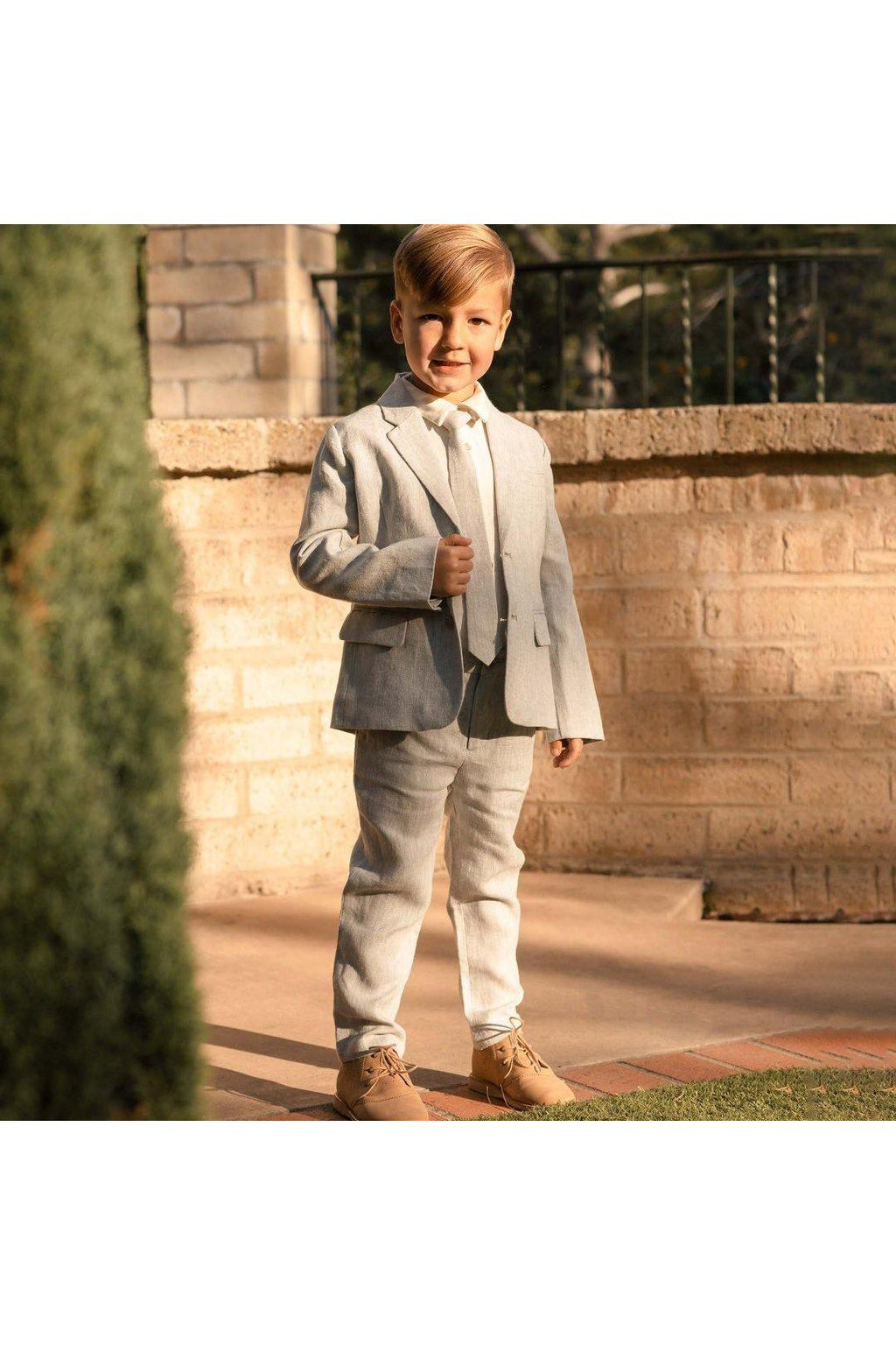 Noralee Sebastian Chambray 2 Piece Suit-NorthBoys