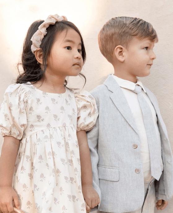 Noralee Skinny Linen Tie _Chambray NLA010 - 1026 - NorthBoys