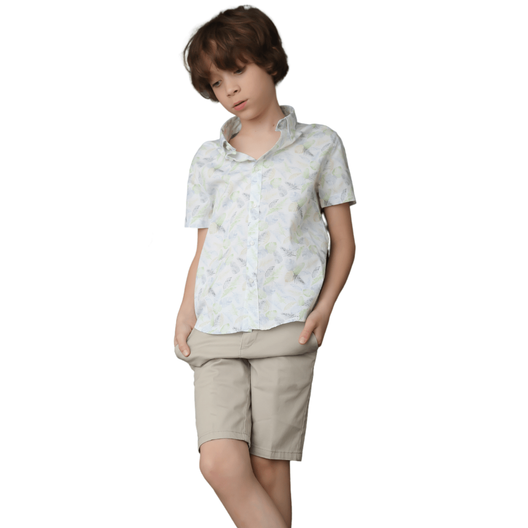 Nukutavake Beige Chino Shorts - NorthBoys