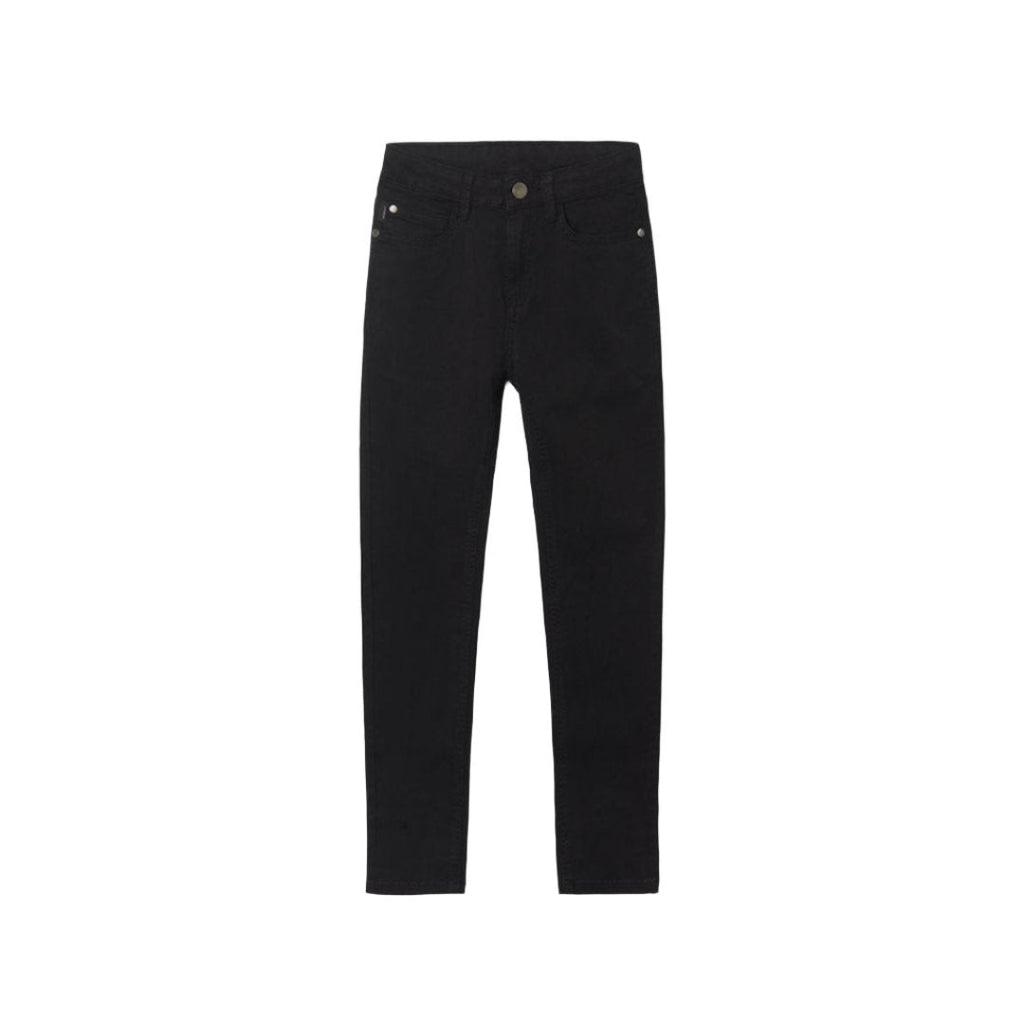 Nukutavake Boys 5 Pocket Slim Fit Basic Pant _Black 582 - 12 - NorthBoys