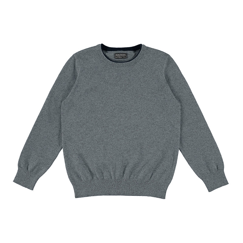 Nukutavake Boys Basic Cotton Grey Sweater 354 - 17 - NorthBoys