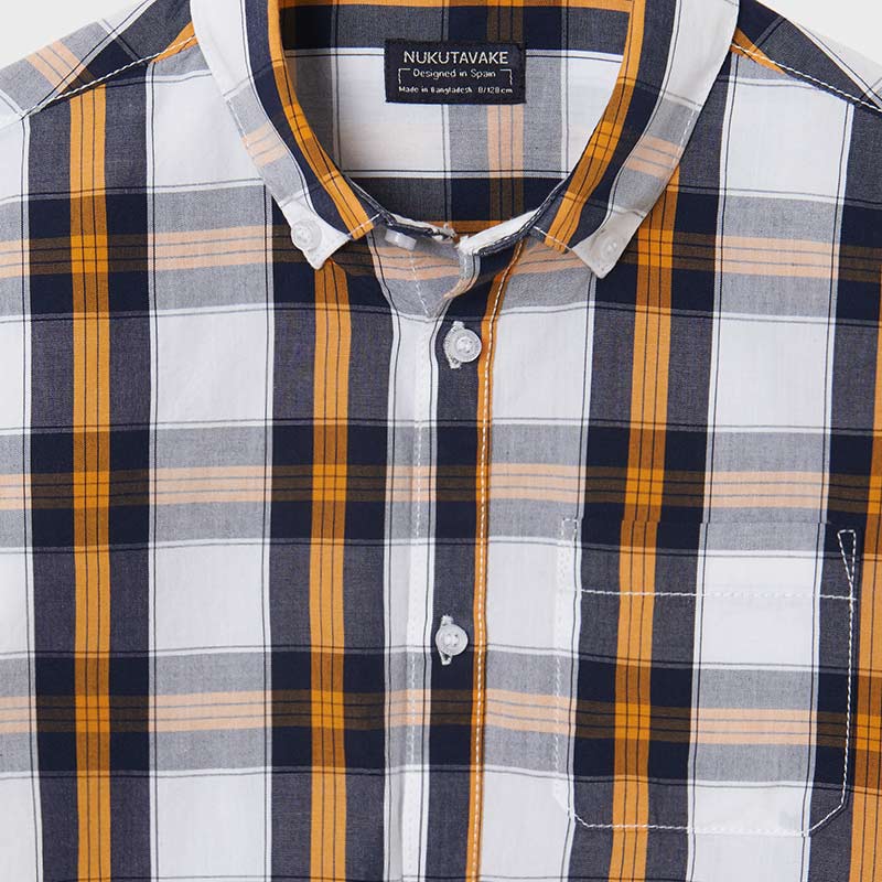 Nukutavake Boys Checked Dress Shirt - NorthBoys